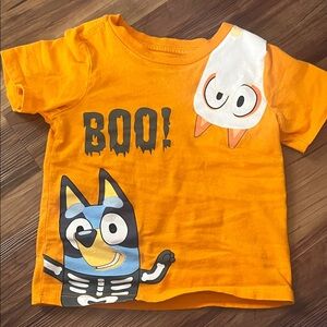 Bluey Bingo Halloween Boo Toddlers Graphic Tee